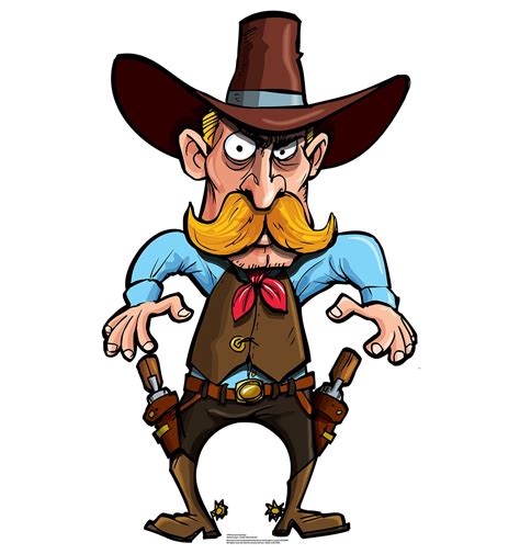 old cowboy cartoon character